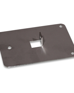 Bottom plate SST f/post XHD on plastic panel PP f/interm cei